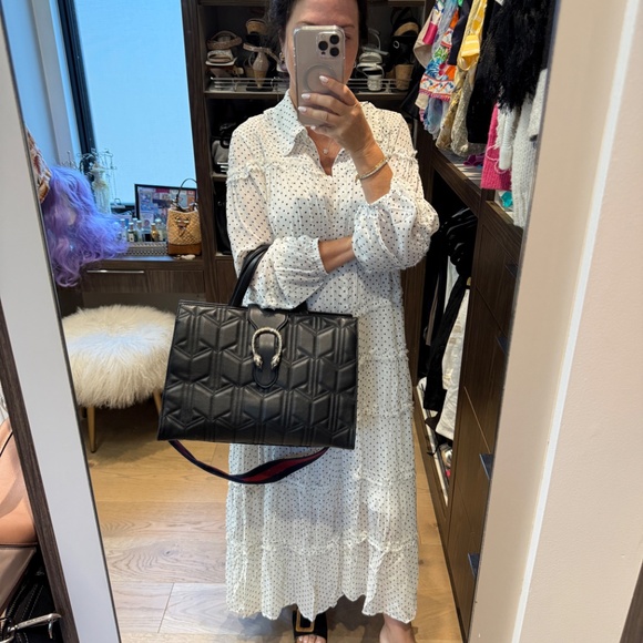 Gucci Dionysus Tote Bag Black - Picture 15 of 15